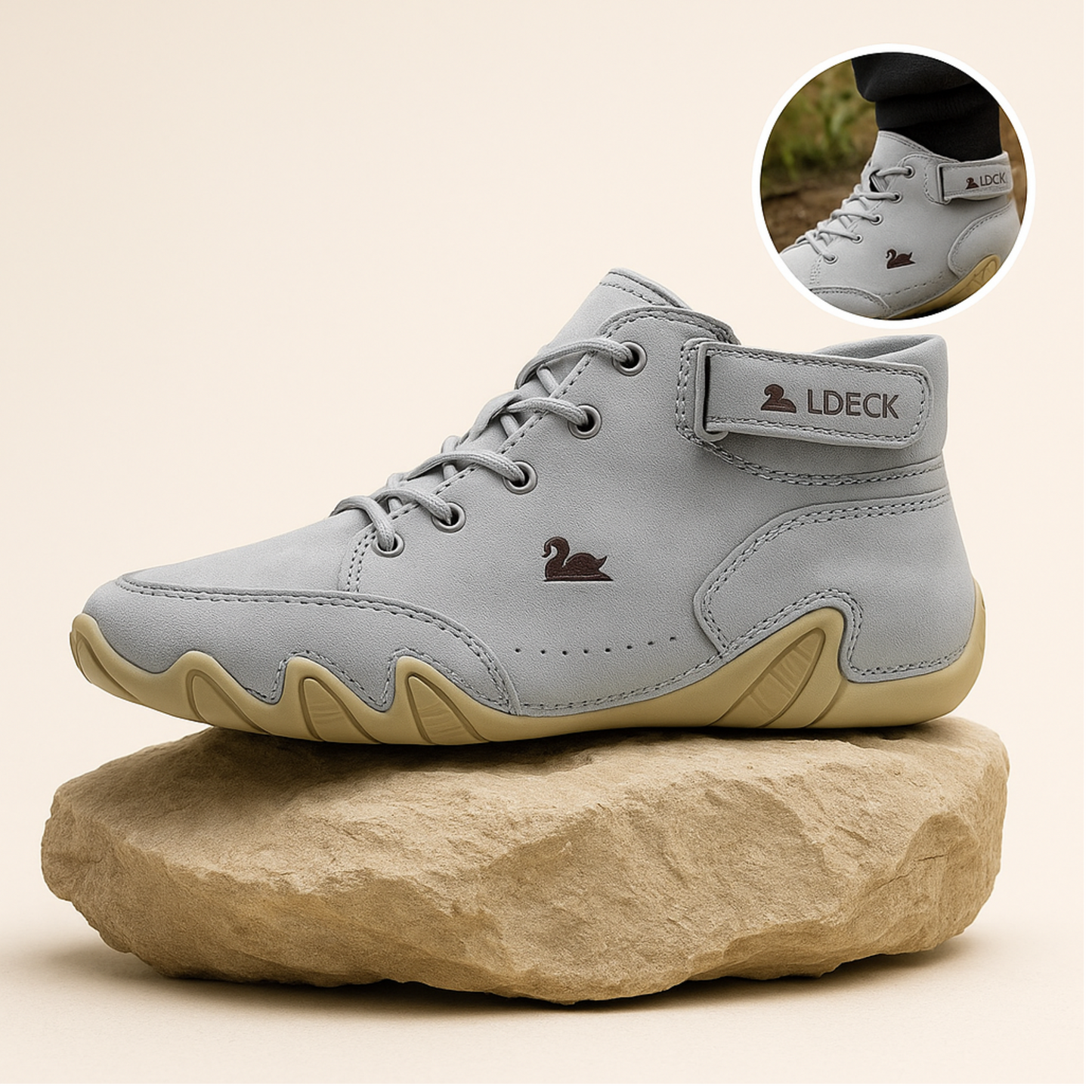 VarmNord – Barfodssko til smertelindring | Vandtæt, Åndbar & Skridsikker | Til hverdag, gåture & sund løbekomfort