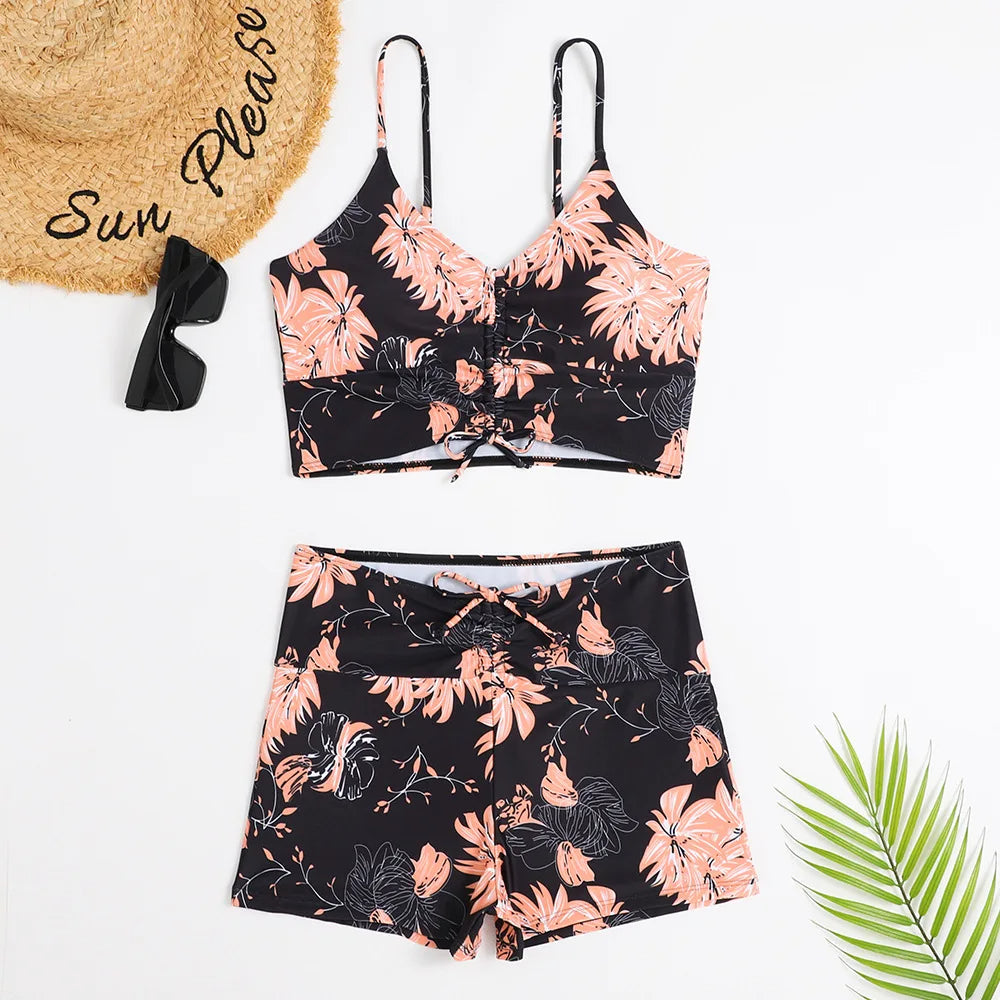 Bikini Adria med blommönster – Modern och stilren design