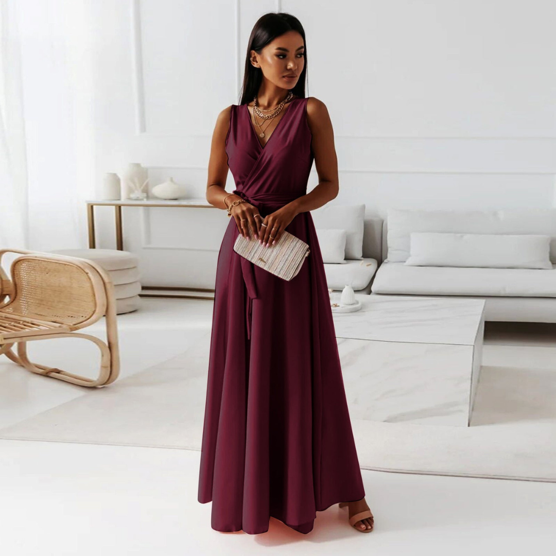 Evelina | Elegant Maxikjol för Sommarens Festligheter