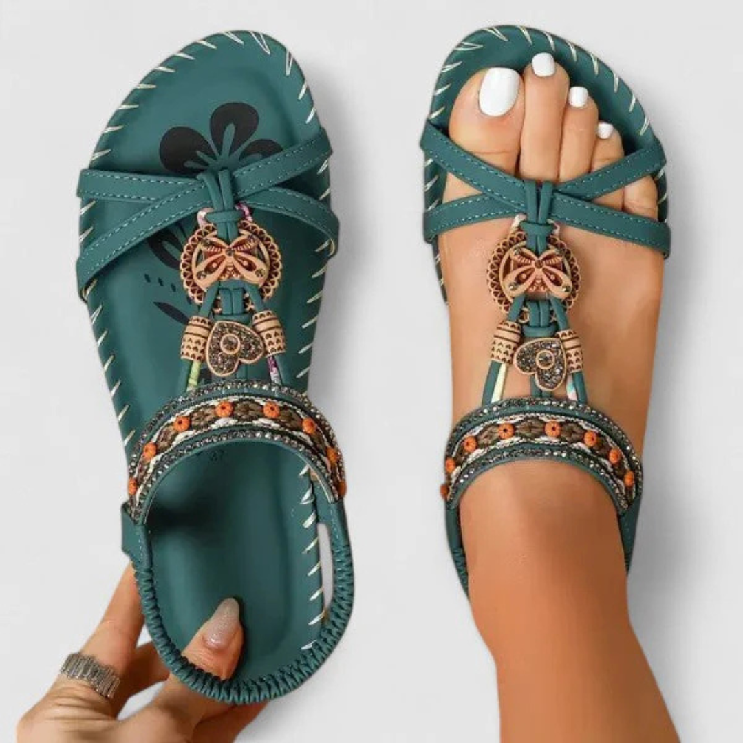 Luna | Eleganta sandaler med öppen tå för sommaren