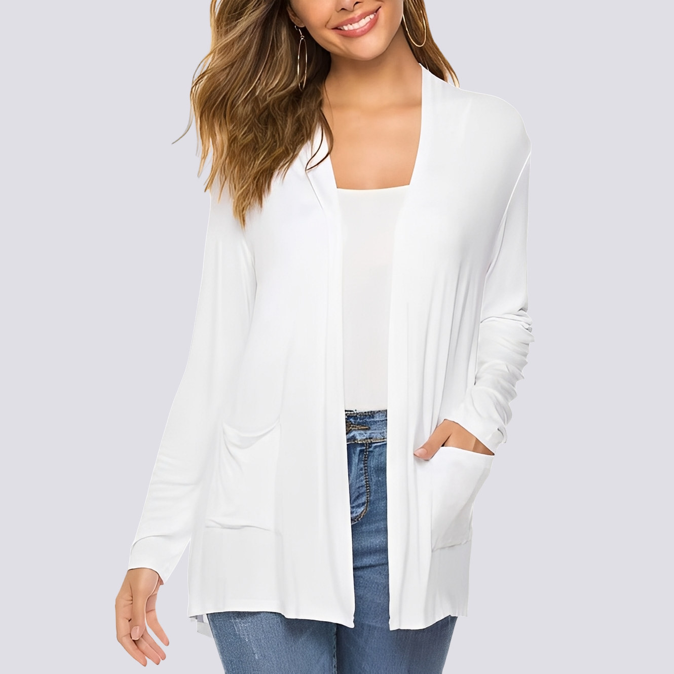 Mira - Trendig Långärmad Overshirt
