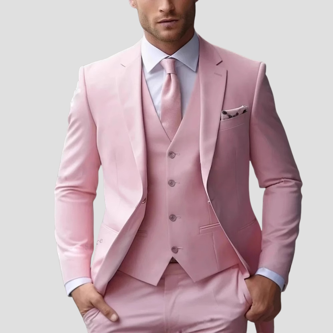 3-delad Slim Fit Kostym för Herr - Kristoffer