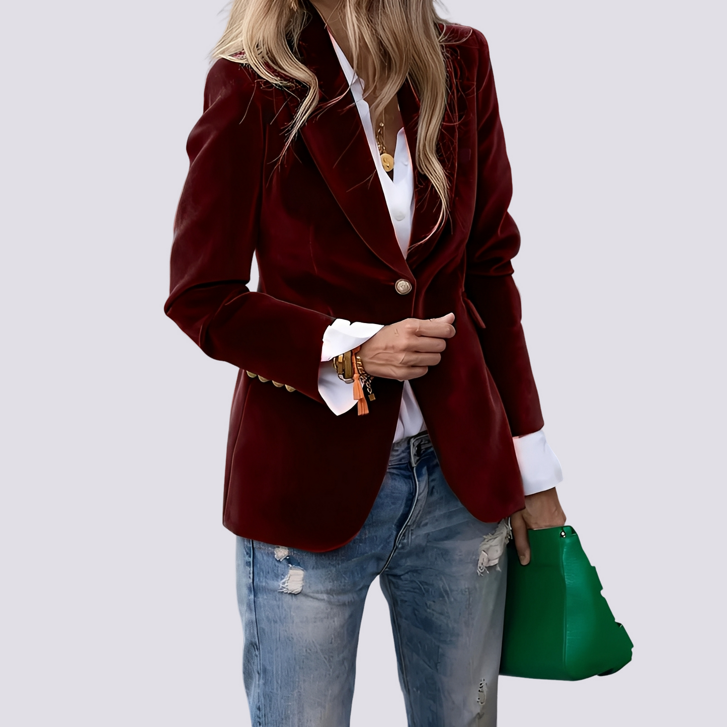Evelyn - Elegant Blazer för Enastående Stil