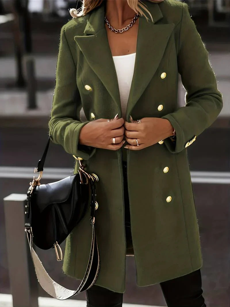 Clara | slank uldfrakke