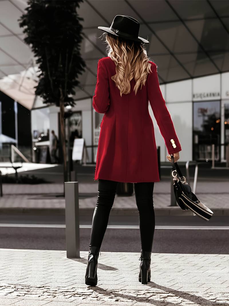 Clara | slank uldfrakke