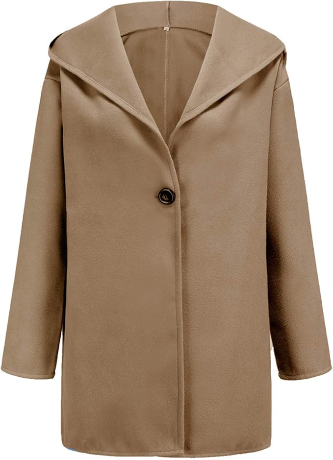 Dame vinter trenchcoat lang – elegant frakke til kolde dage