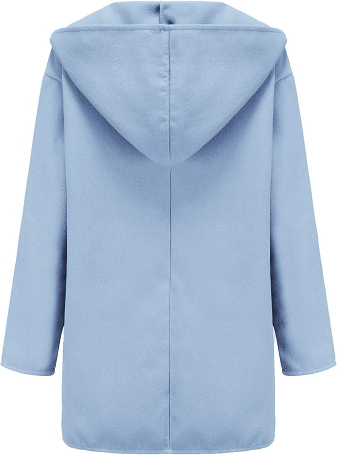 Dame vinter trenchcoat lang – elegant frakke til kolde dage