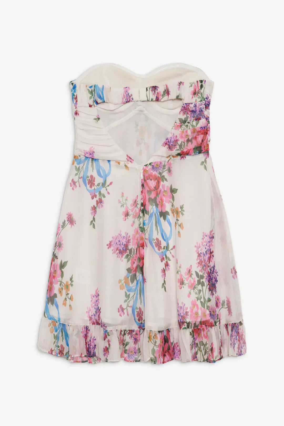 Sofistikeret Boho-Maxikjole med Blomsterprint
