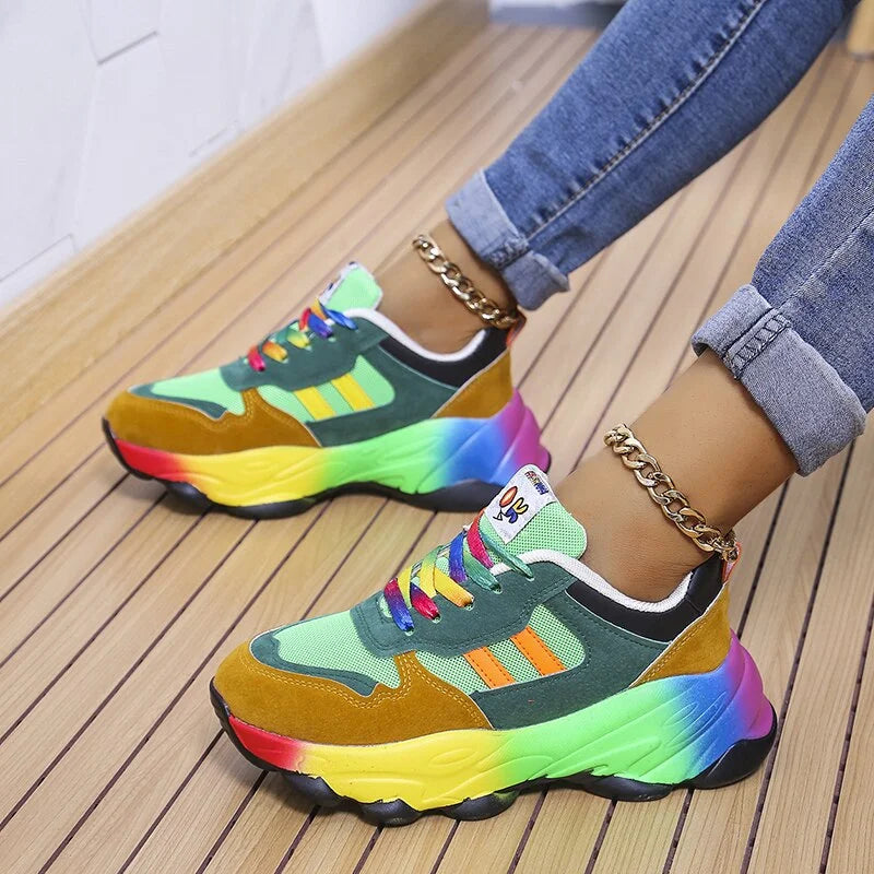 Sneakers för kvinnor, sommarstil