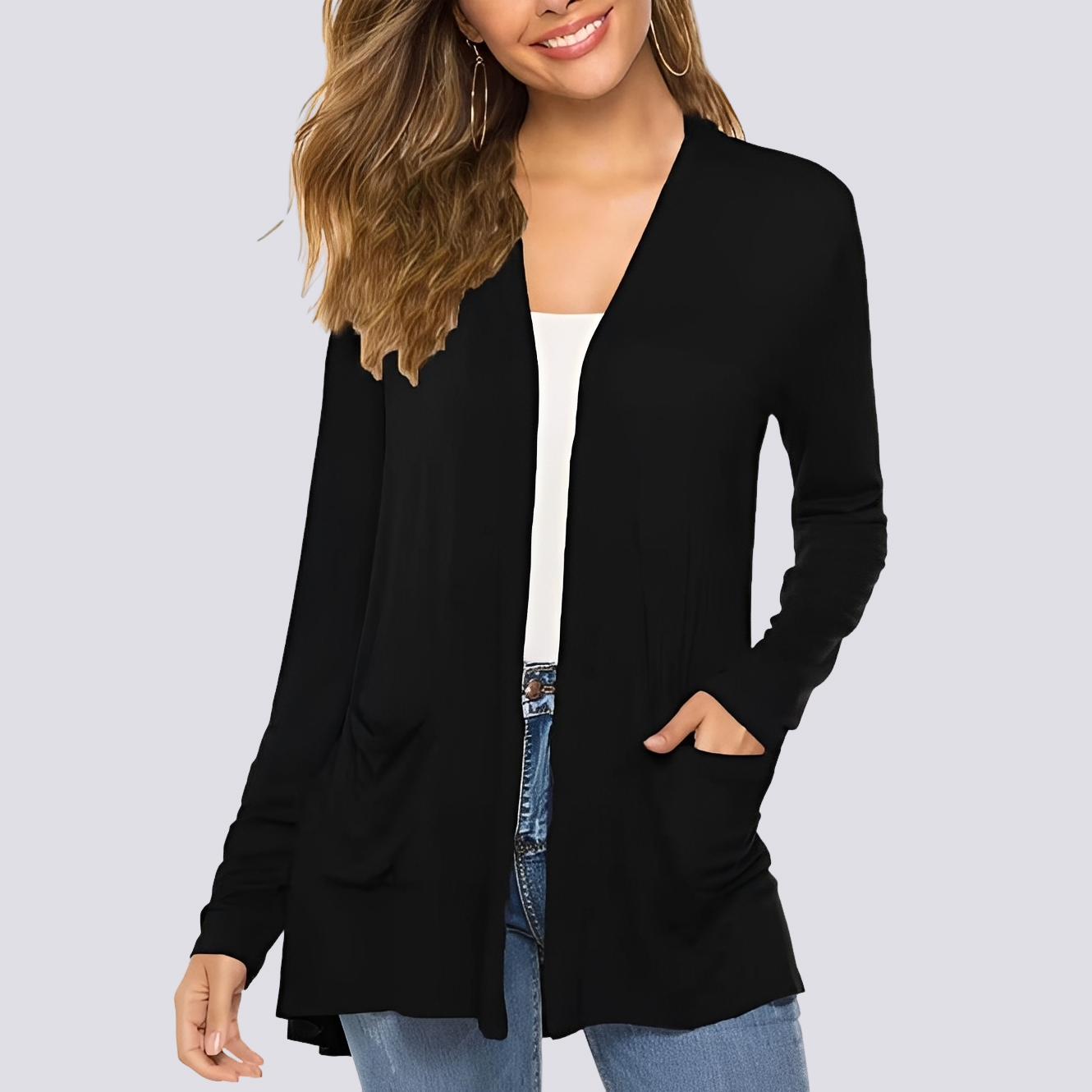 Mira - Trendig Långärmad Overshirt