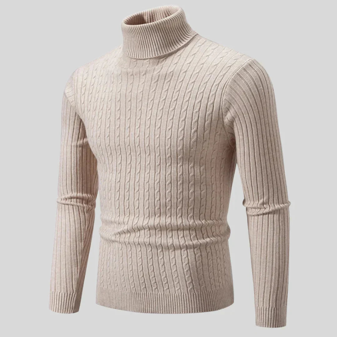 Christoph stilfuld rullekrave sweater – herrer