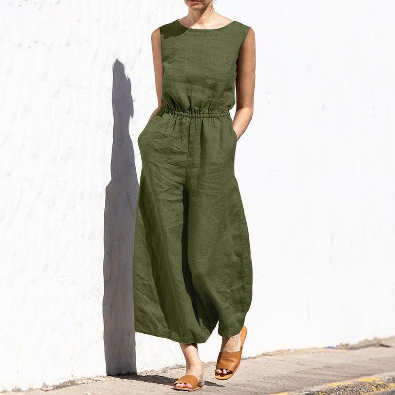 Sofia - Elegant ärmlös jumpsuit för stilmedvetna kvinnor
