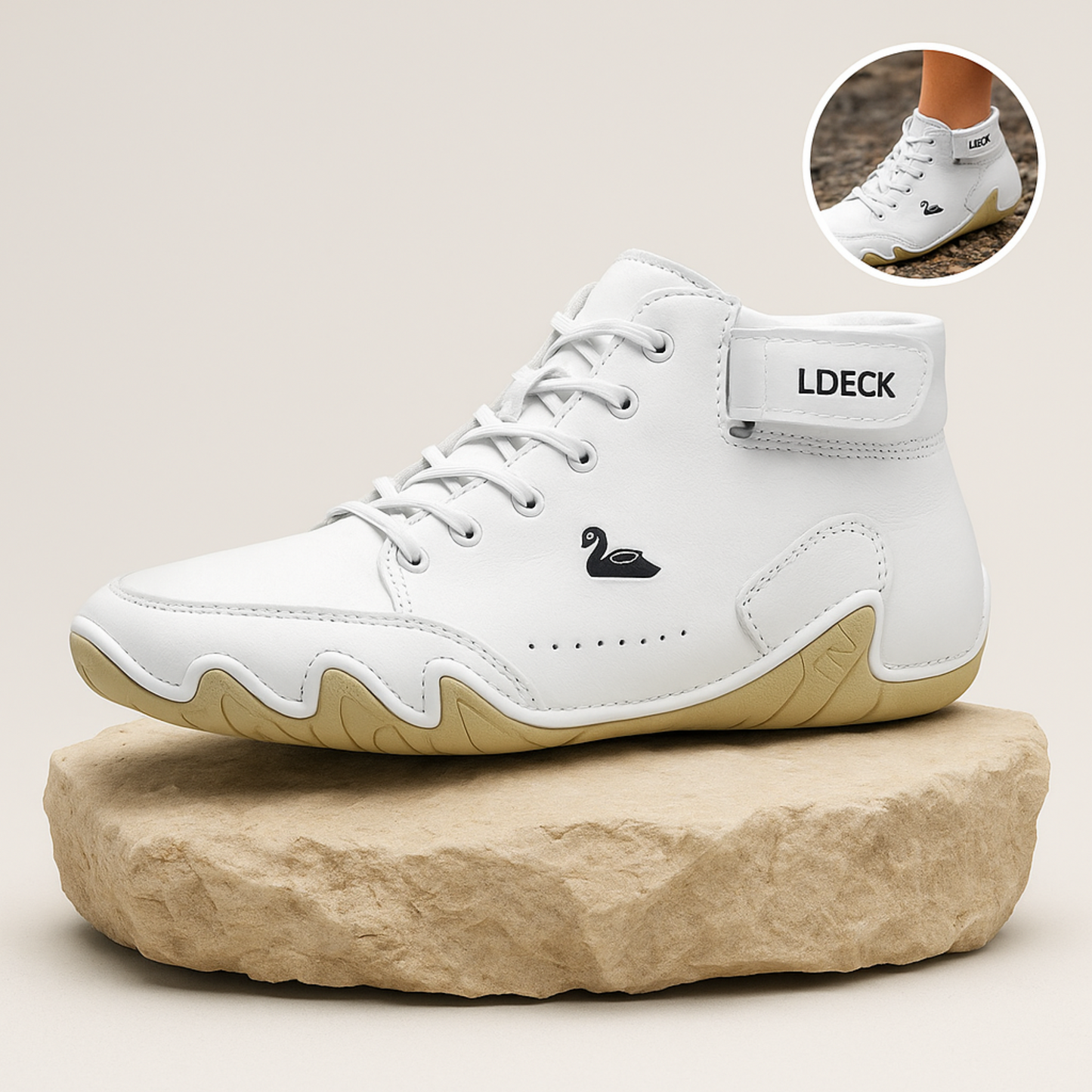 VarmNord – Barfodssko til smertelindring | Vandtæt, Åndbar & Skridsikker | Til hverdag, gåture & sund løbekomfort