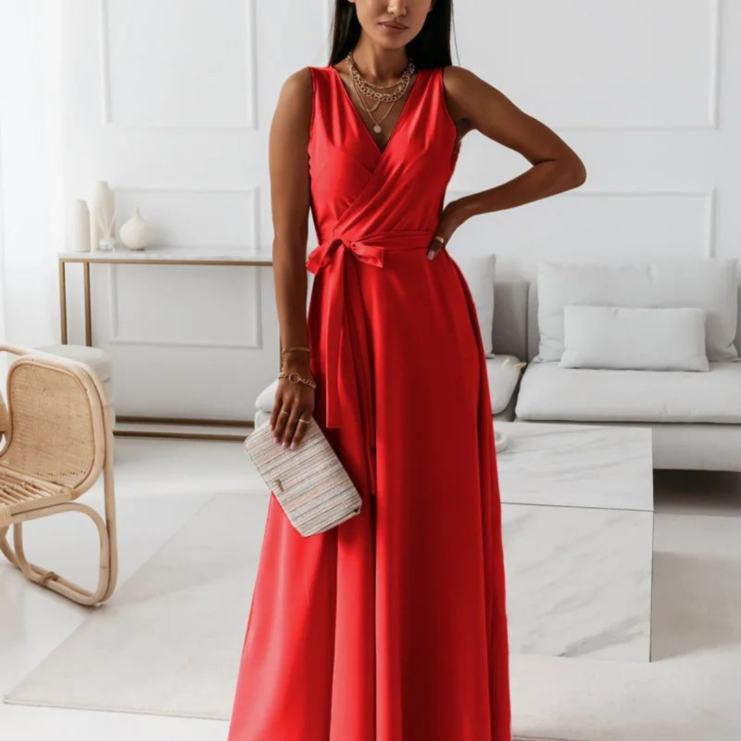 Evelina | Elegant Maxikjol för Sommarens Festligheter