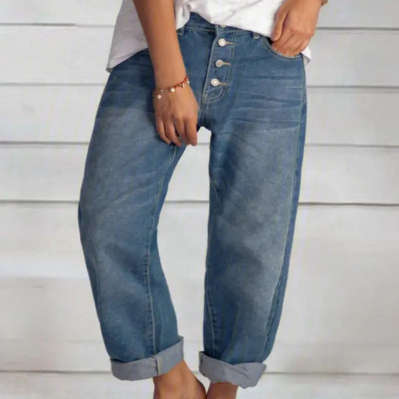 Cazzie wide leg jeans – damer