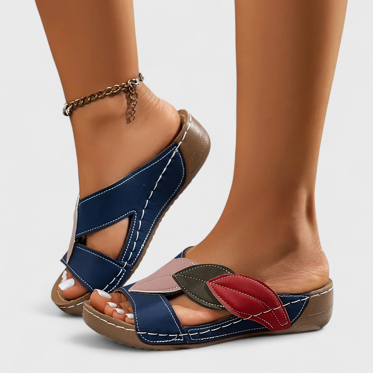 Elegante Skandinaviske Sandaler med Uovertruffen Komfort