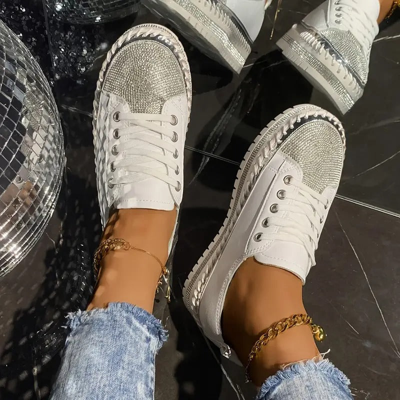 Glamorösa ortopediska sneakers för den trendiga kvinnan
