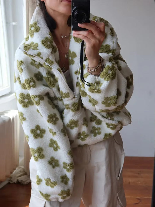 Blomsterdrøm Fleece Hoodie