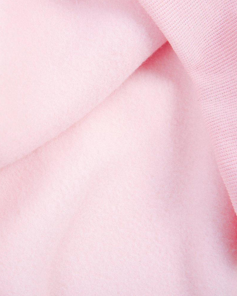 Elegant rosa hoodie med praktisk känguruficka för kvinnor