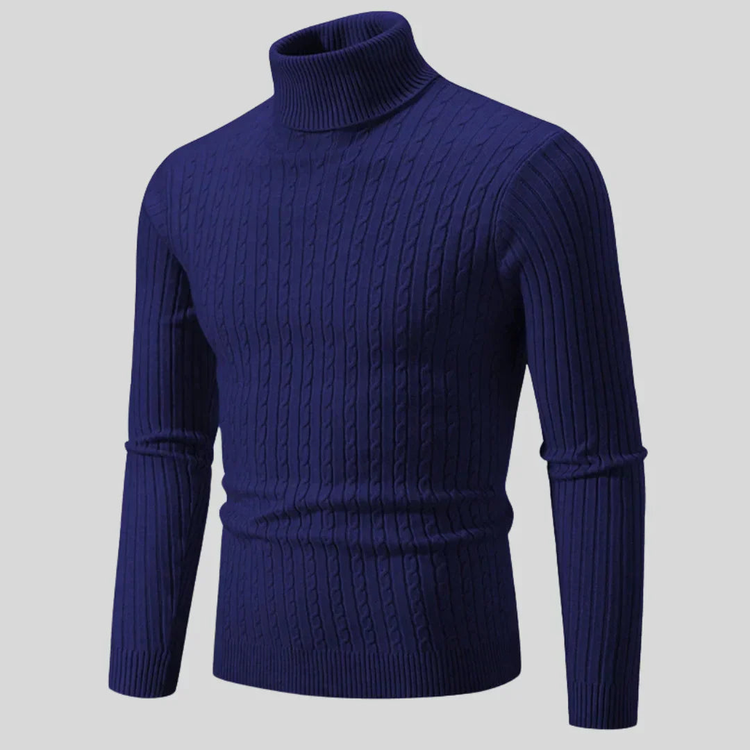 Christoph stilfuld rullekrave sweater – herrer