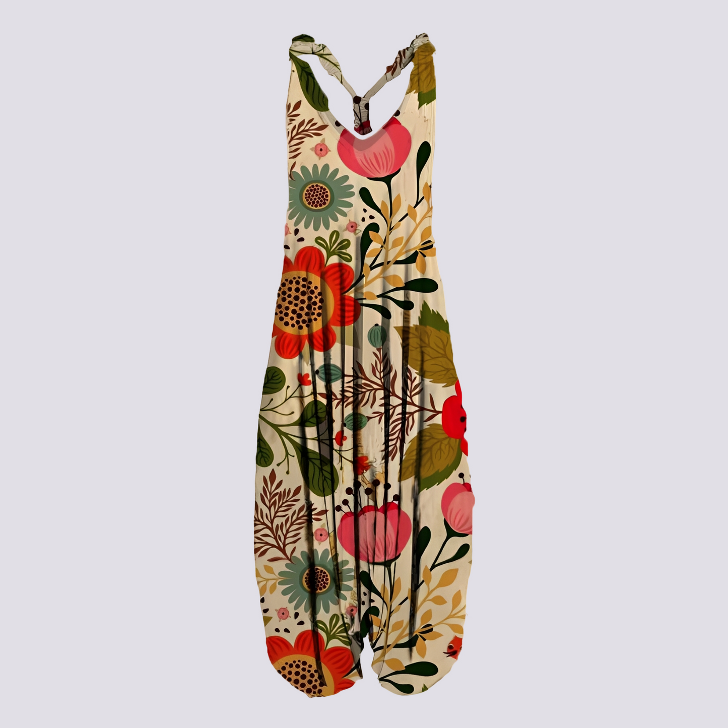 Sofia - Snygg ärmlös jumpsuit för avslappnad stil