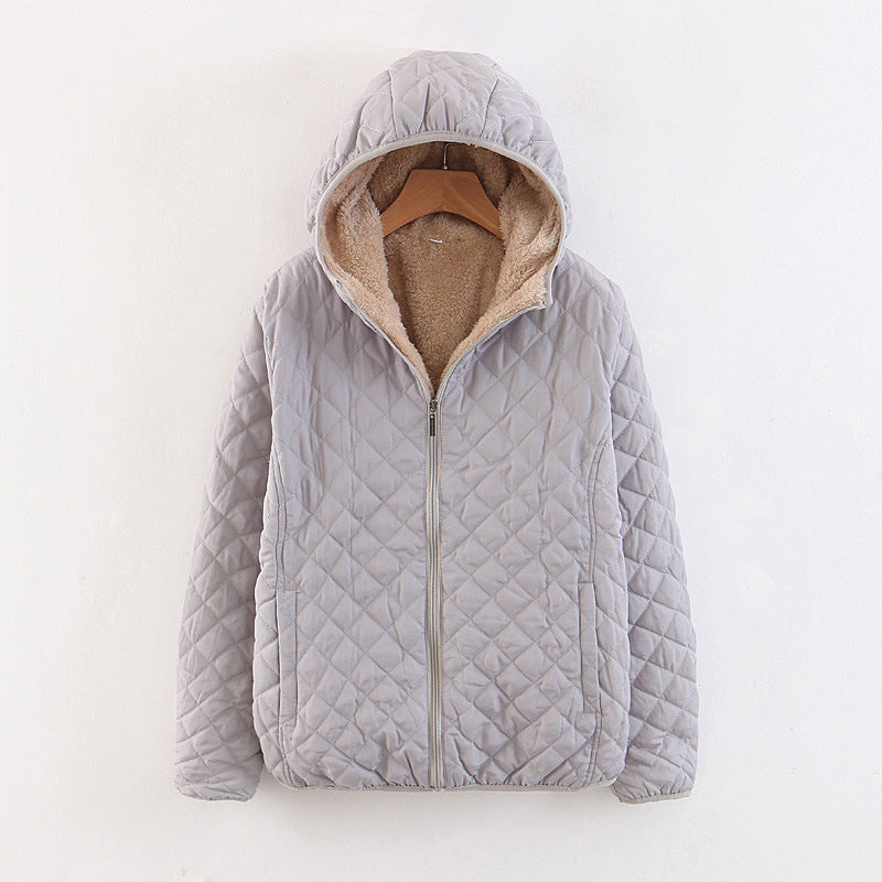 Luksuriøs Quilted Hoodie til Koldere Dage