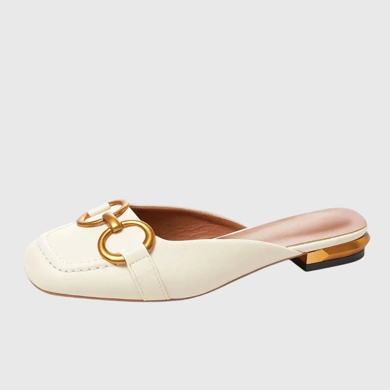 Dame Slip-on Sandaler med Komfortabelt Snallespænde