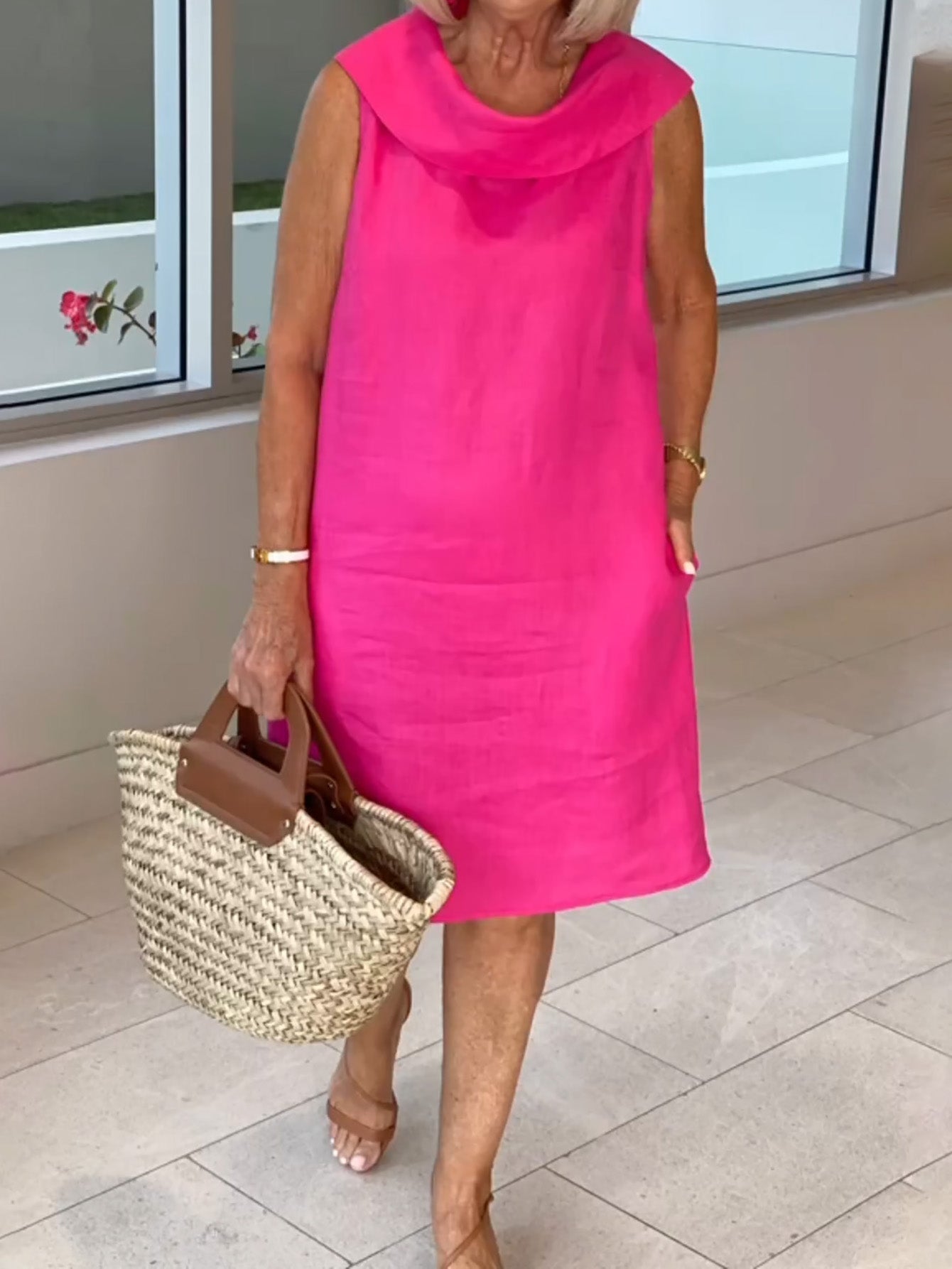 Sofia – Det elegante sommerkjole i let stof