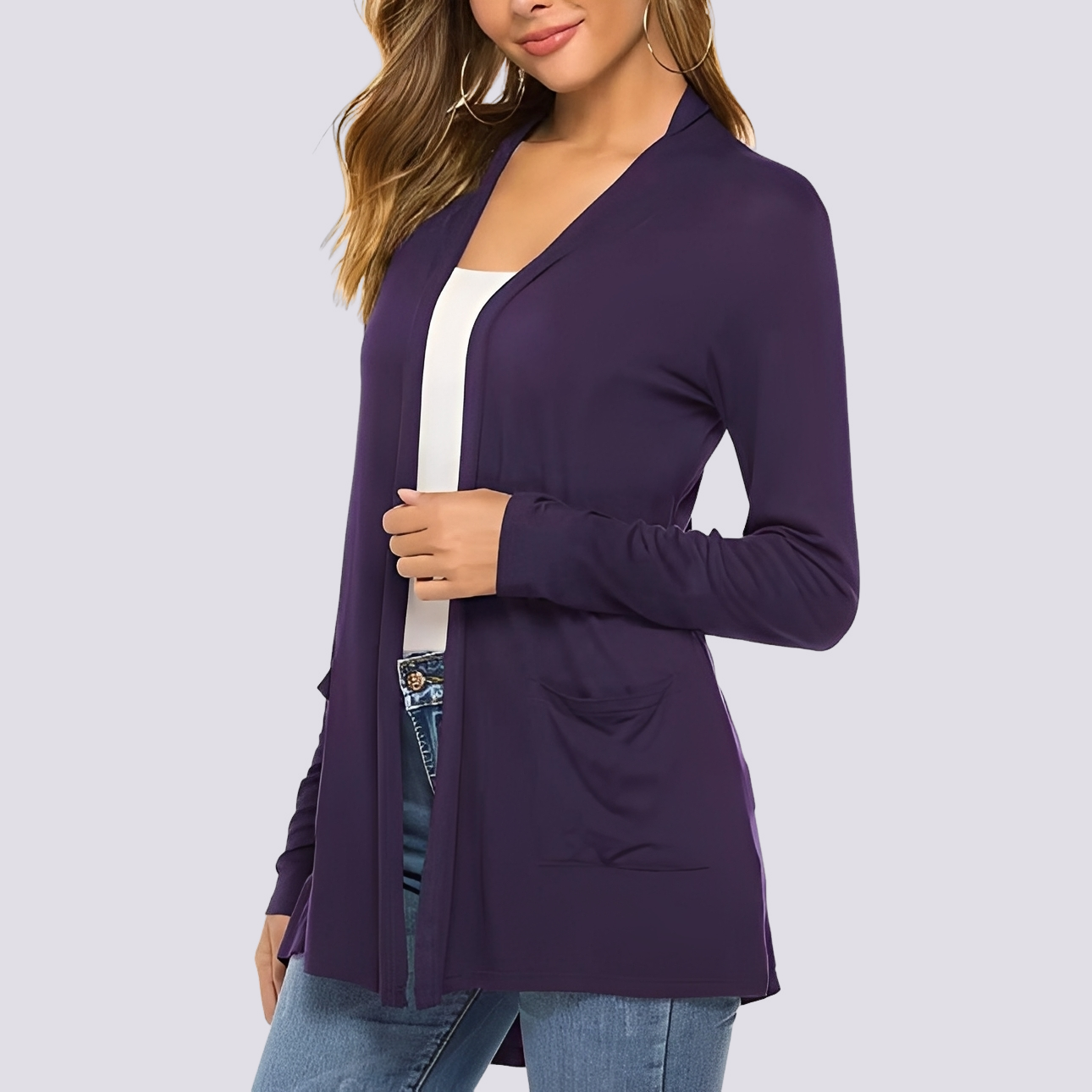 Mira - Trendig Långärmad Overshirt