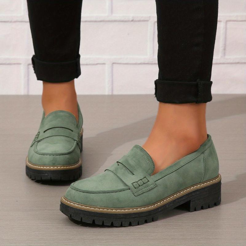 Stella – Eleganta Loafers med Distinkt Sula