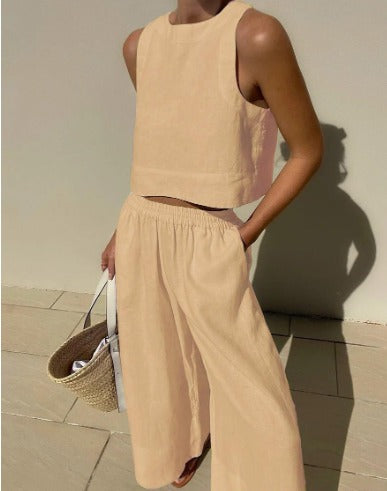 Luftigt sommarset i stilren design – elegans möter komfort