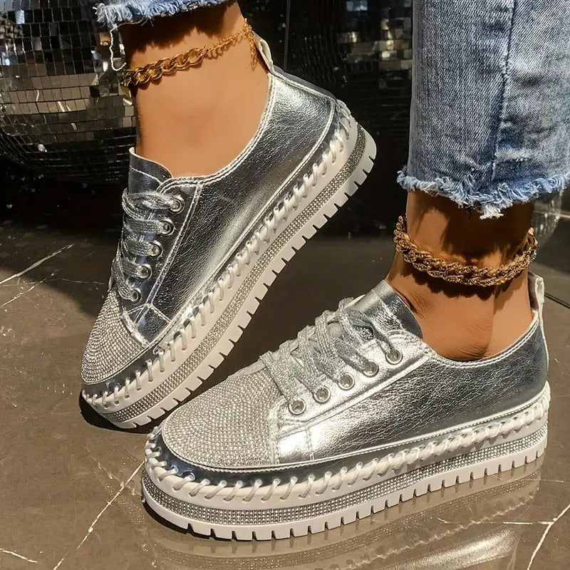 Glamorösa ortopediska sneakers för den trendiga kvinnan