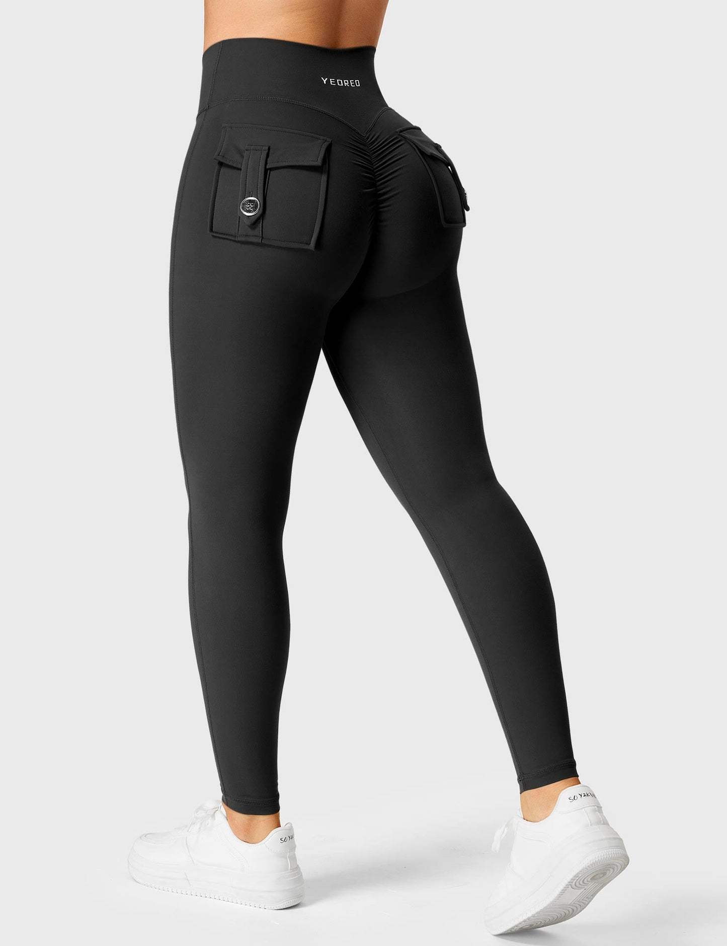 Värdelösa V-formade leggings för en trendig look