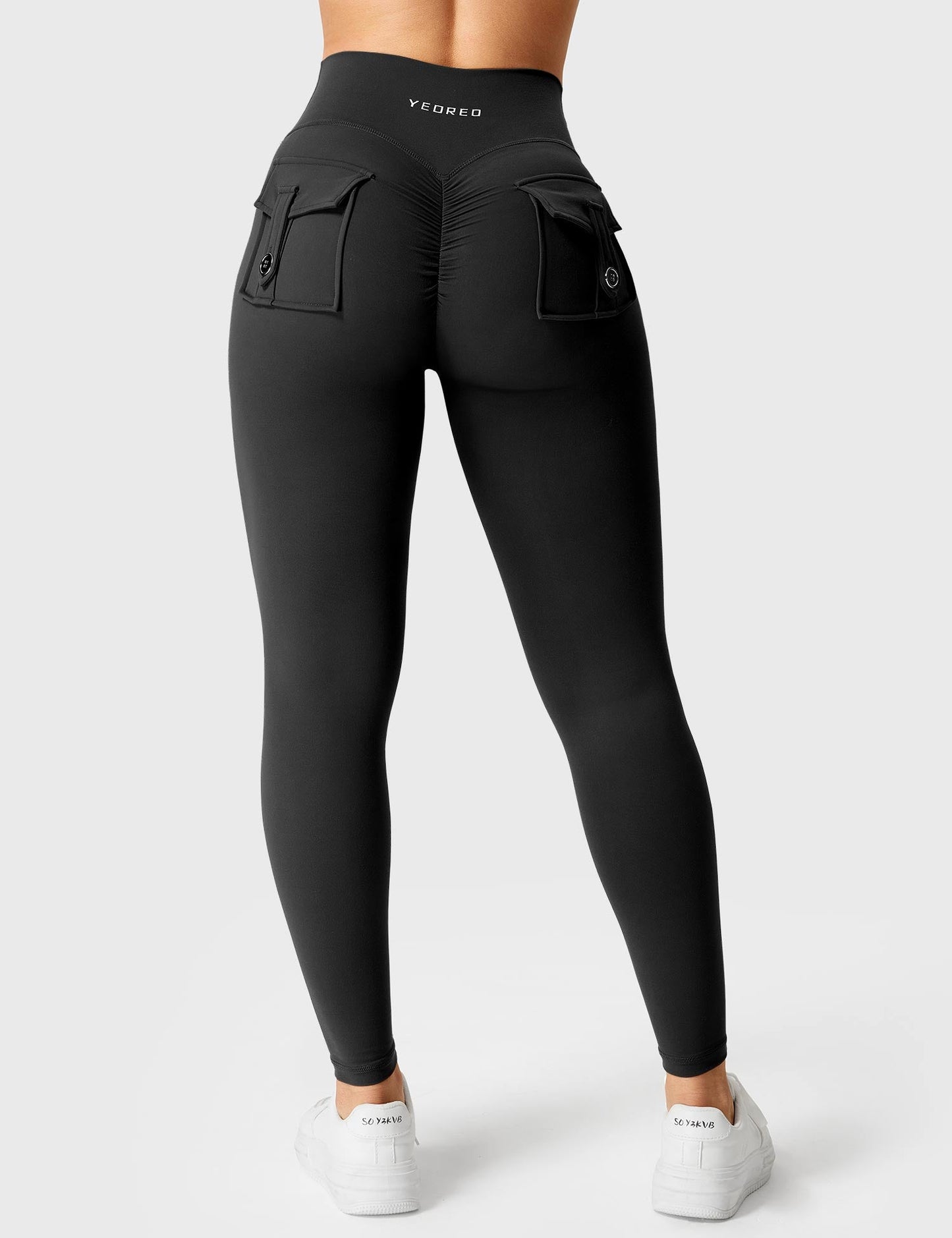 Värdelösa V-formade leggings för en trendig look