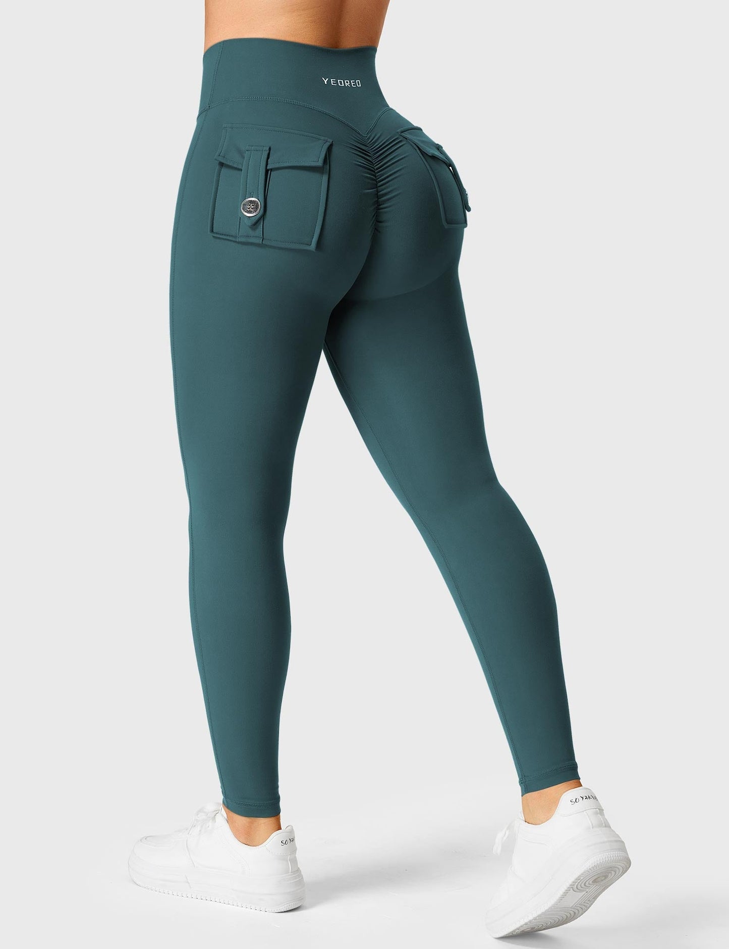 Värdelösa V-formade leggings för en trendig look