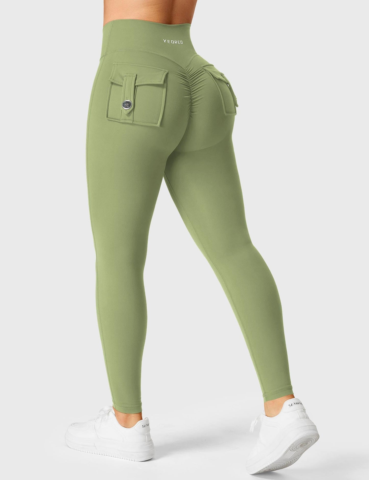 Värdelösa V-formade leggings för en trendig look