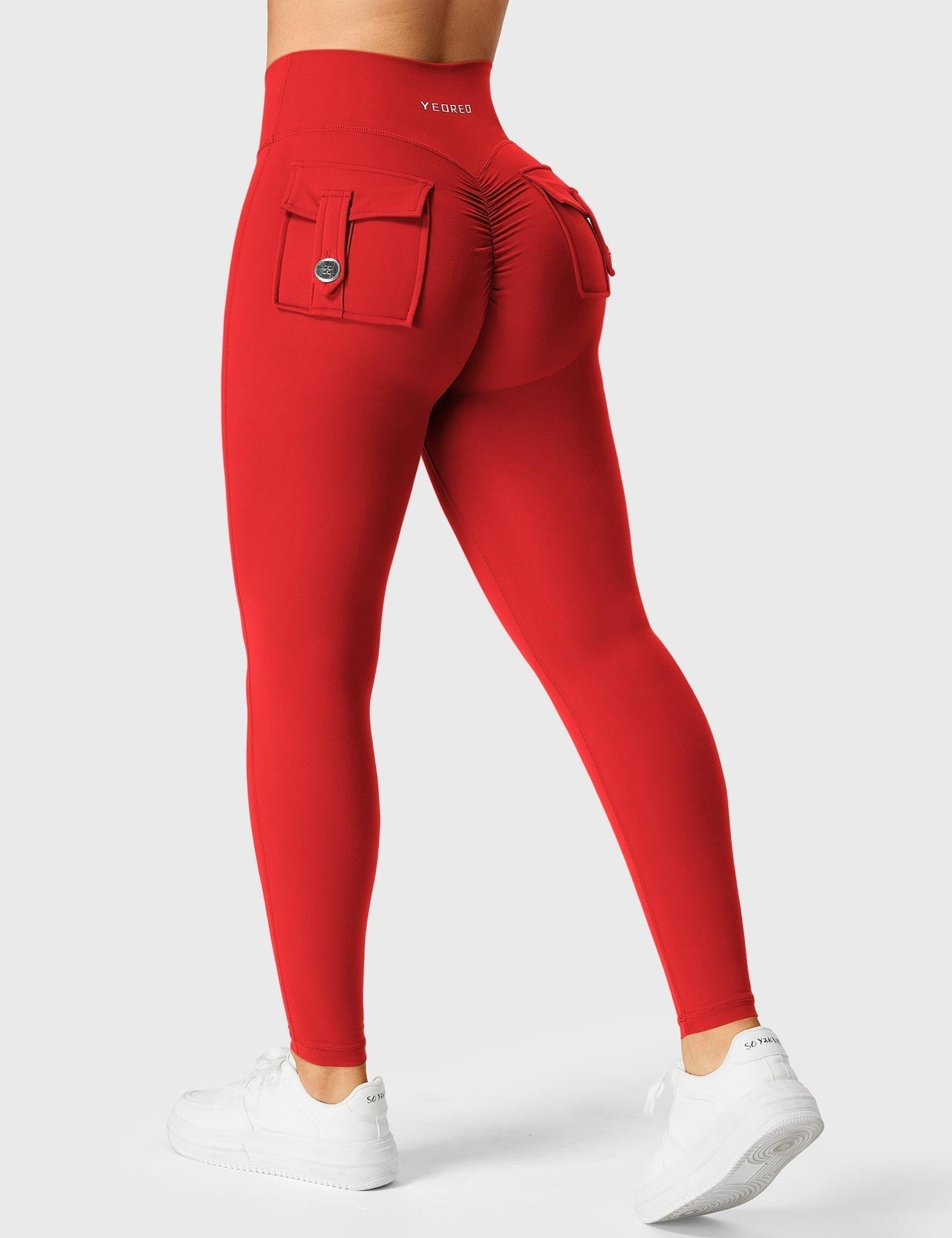 Värdelösa V-formade leggings för en trendig look