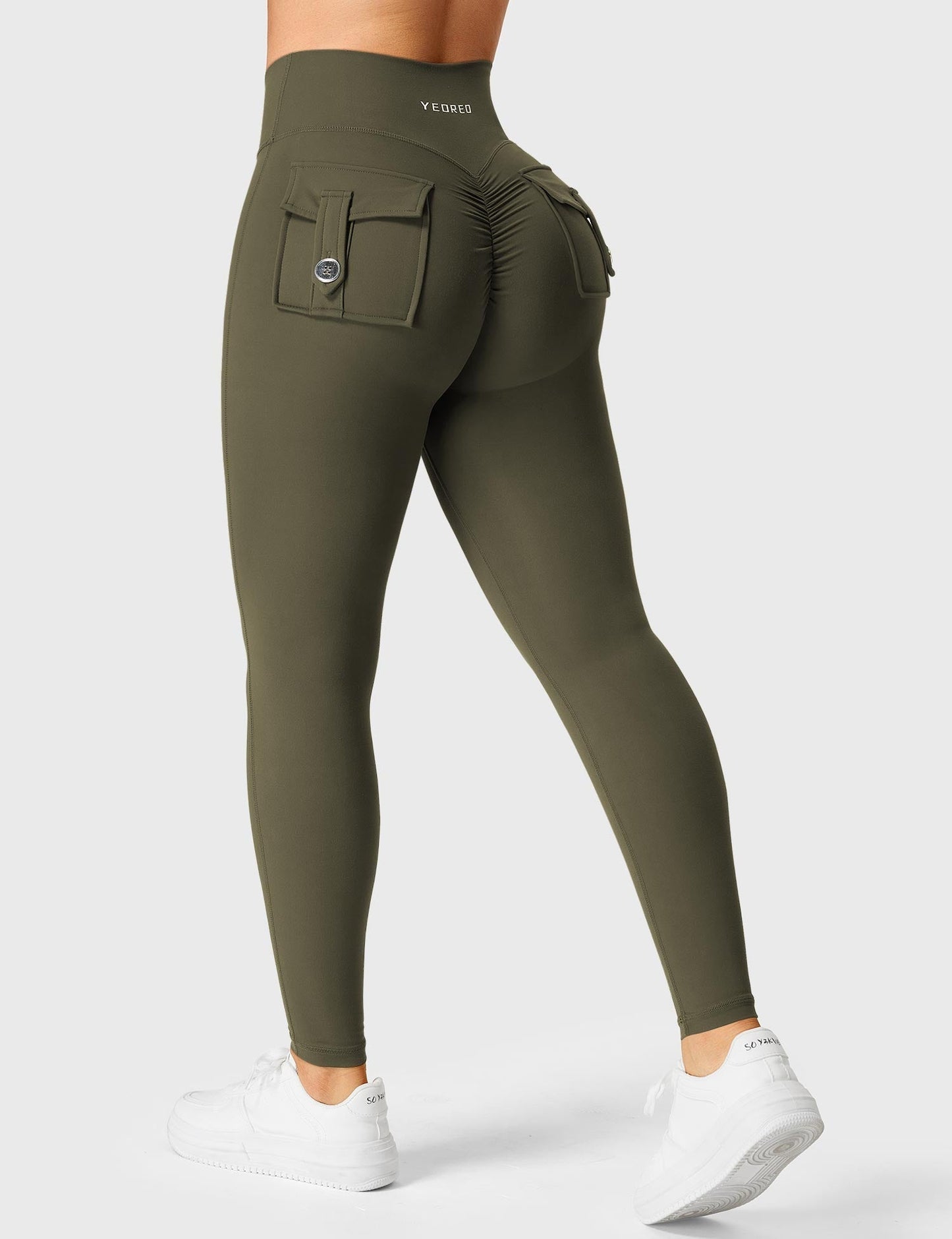 Värdelösa V-formade leggings för en trendig look