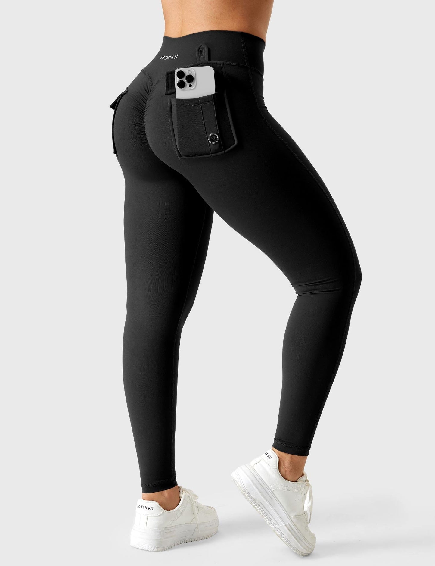 Värdelösa V-formade leggings för en trendig look