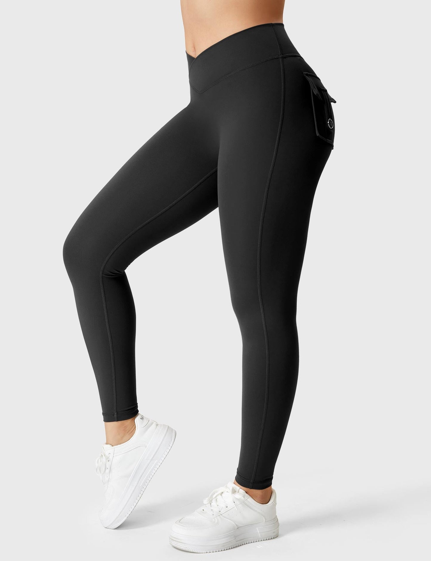 Värdelösa V-formade leggings för en trendig look