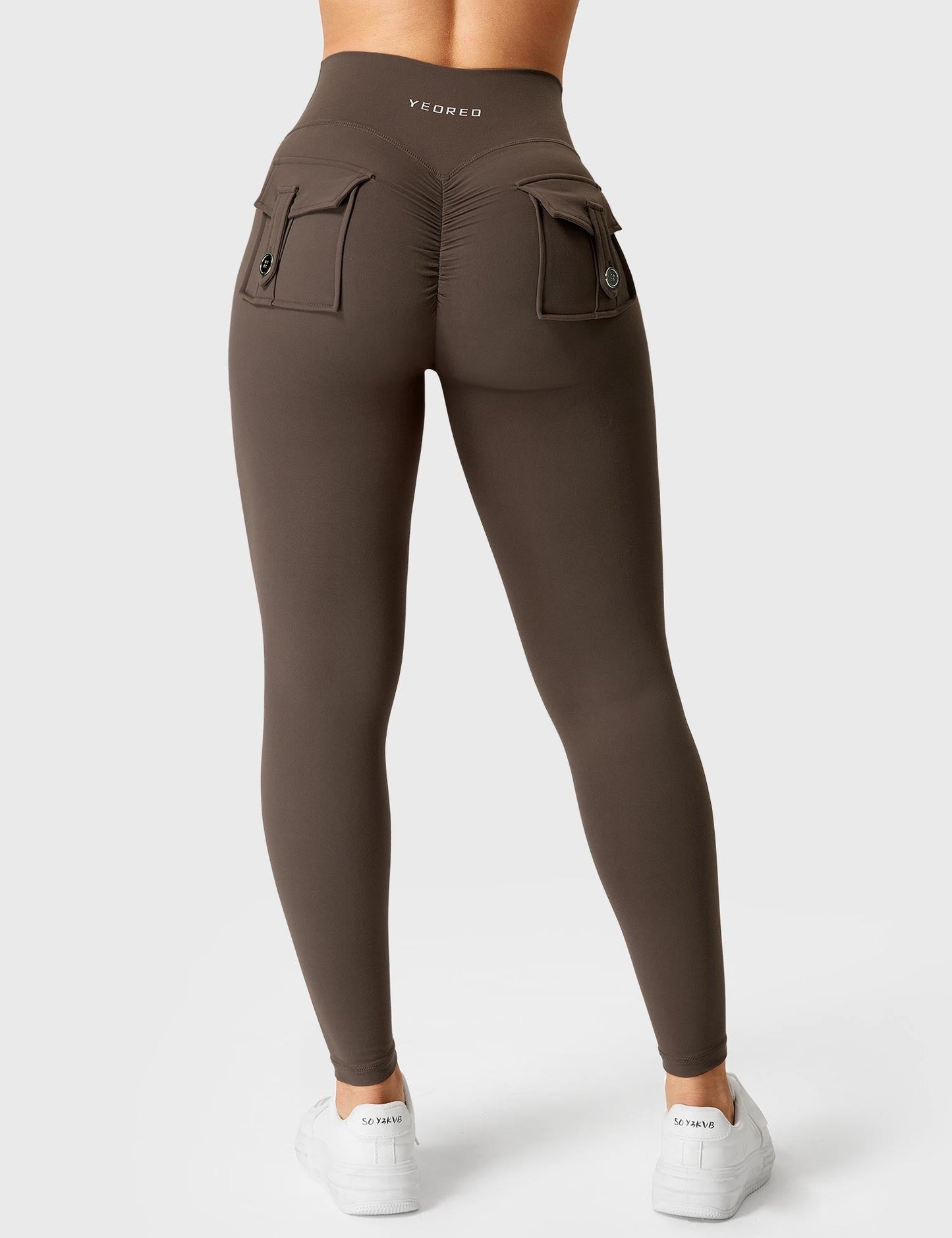 Värdelösa V-formade leggings för en trendig look