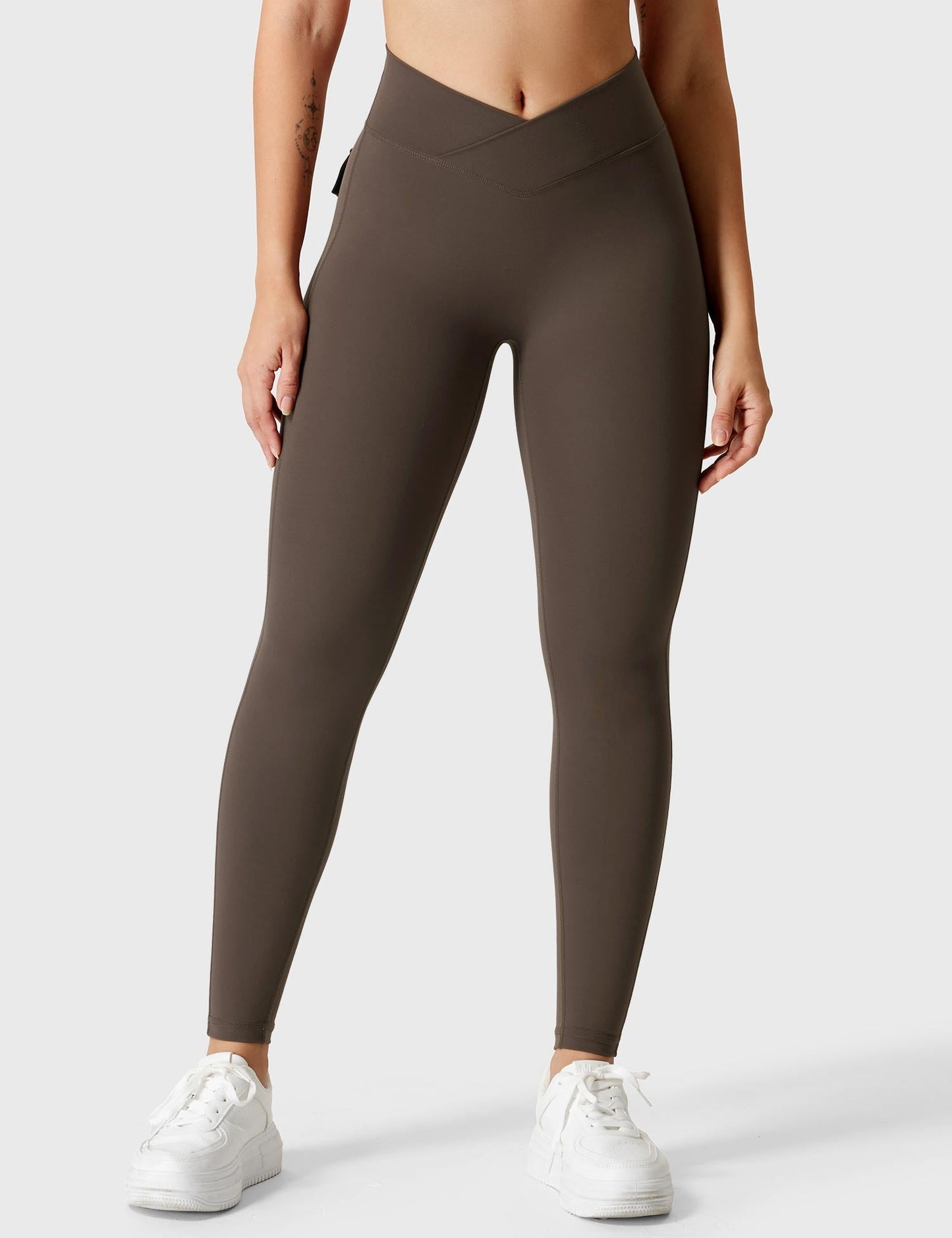Värdelösa V-formade leggings för en trendig look