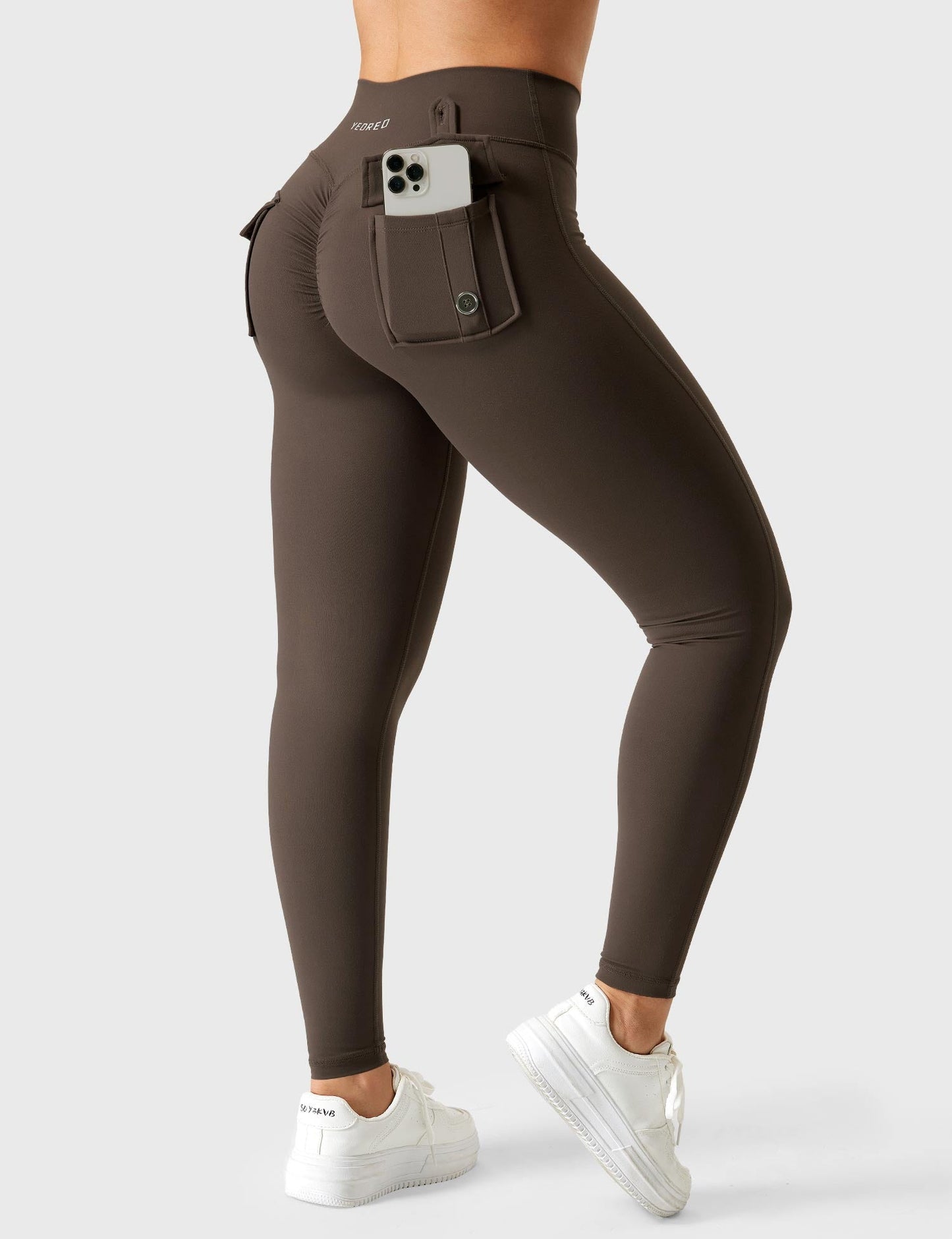 Värdelösa V-formade leggings för en trendig look