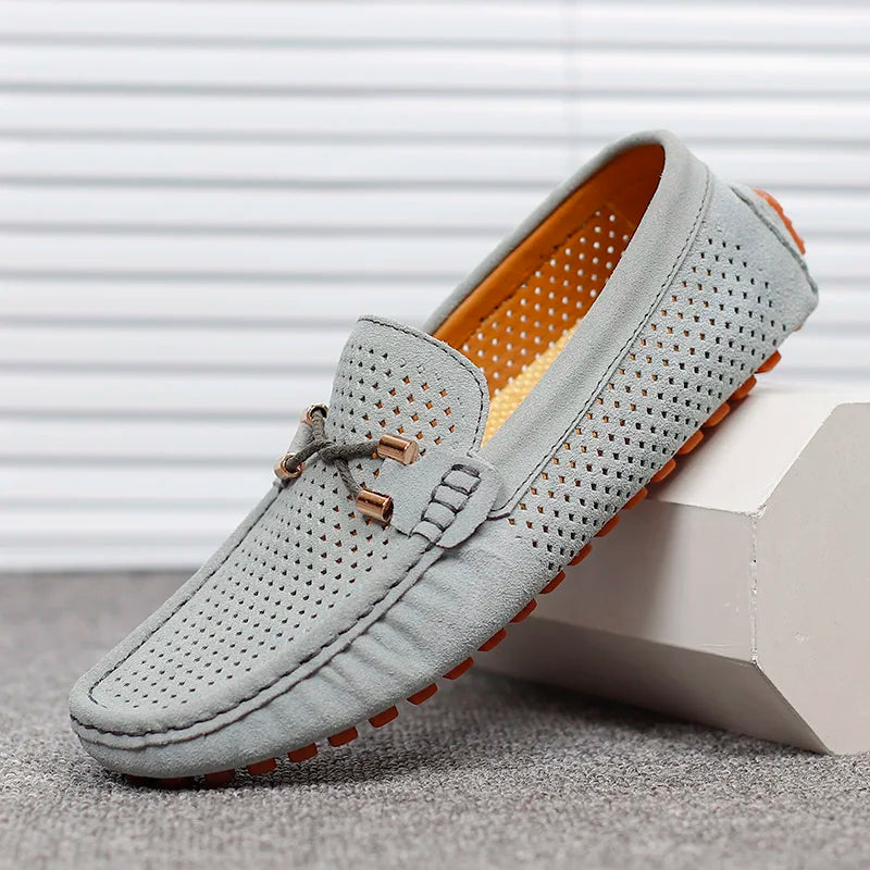 Milo | Eleganta Läder Loafers för Stil och Komfort