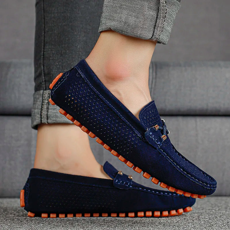 Milo | Eleganta Läder Loafers för Stil och Komfort