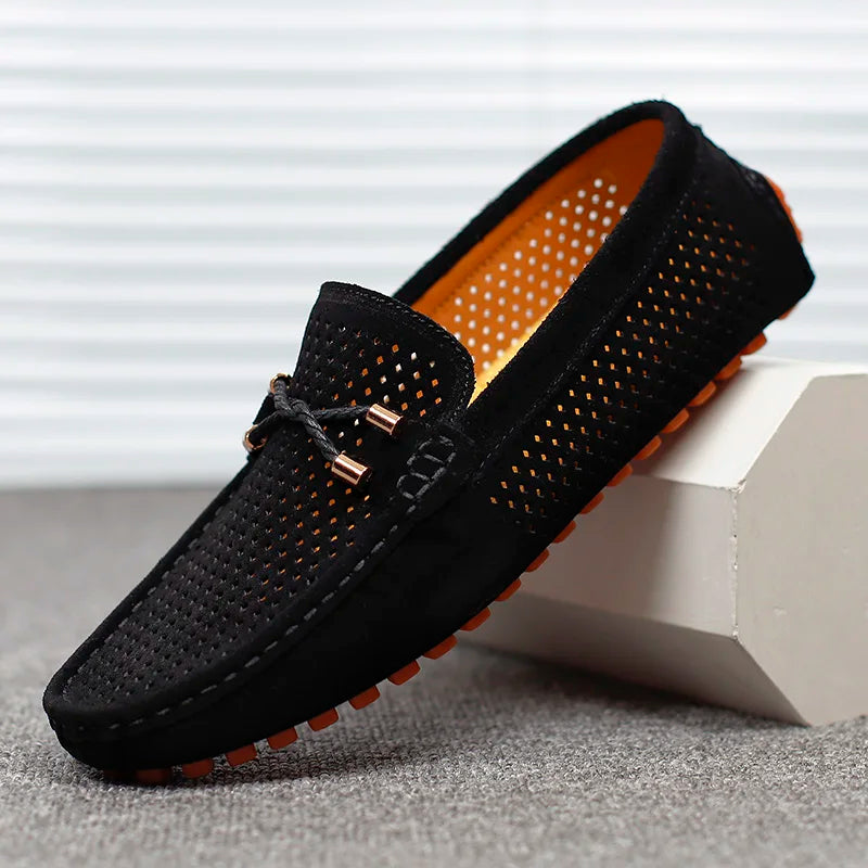 Milo | Eleganta Läder Loafers för Stil och Komfort