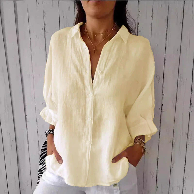 Mira - Casual Skjorte til Uformel Elegance