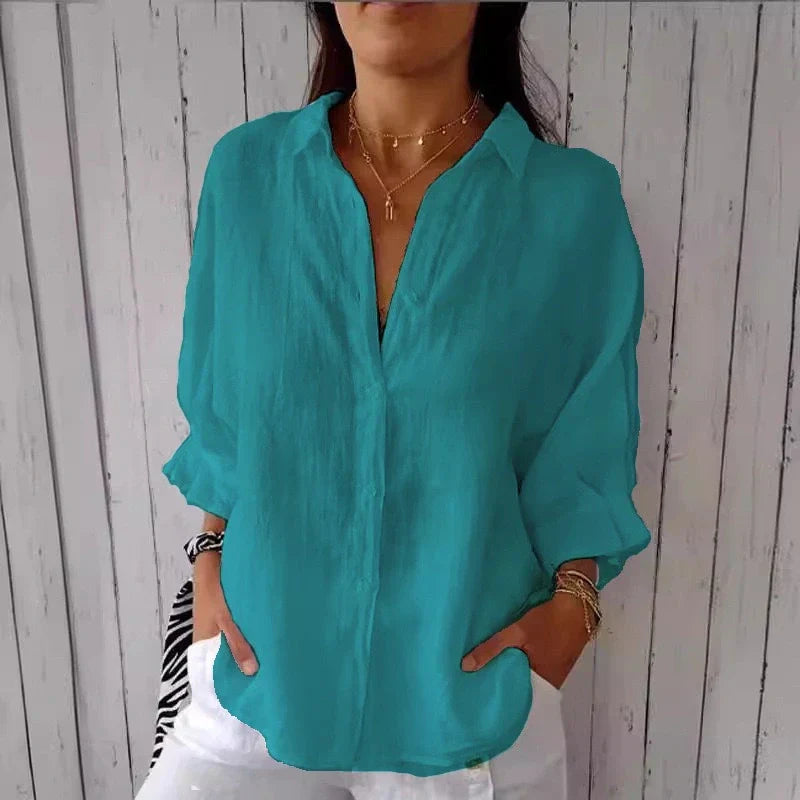 Mira - Casual Skjorte til Uformel Elegance