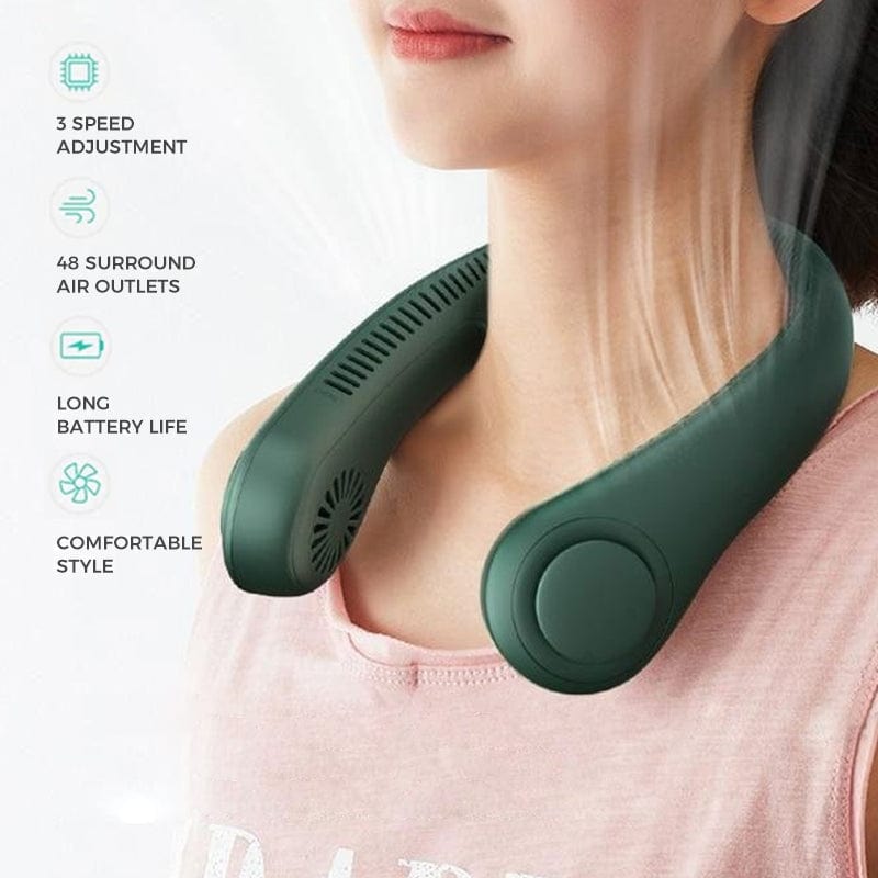 BreezeBliss Bærbar Ventilator