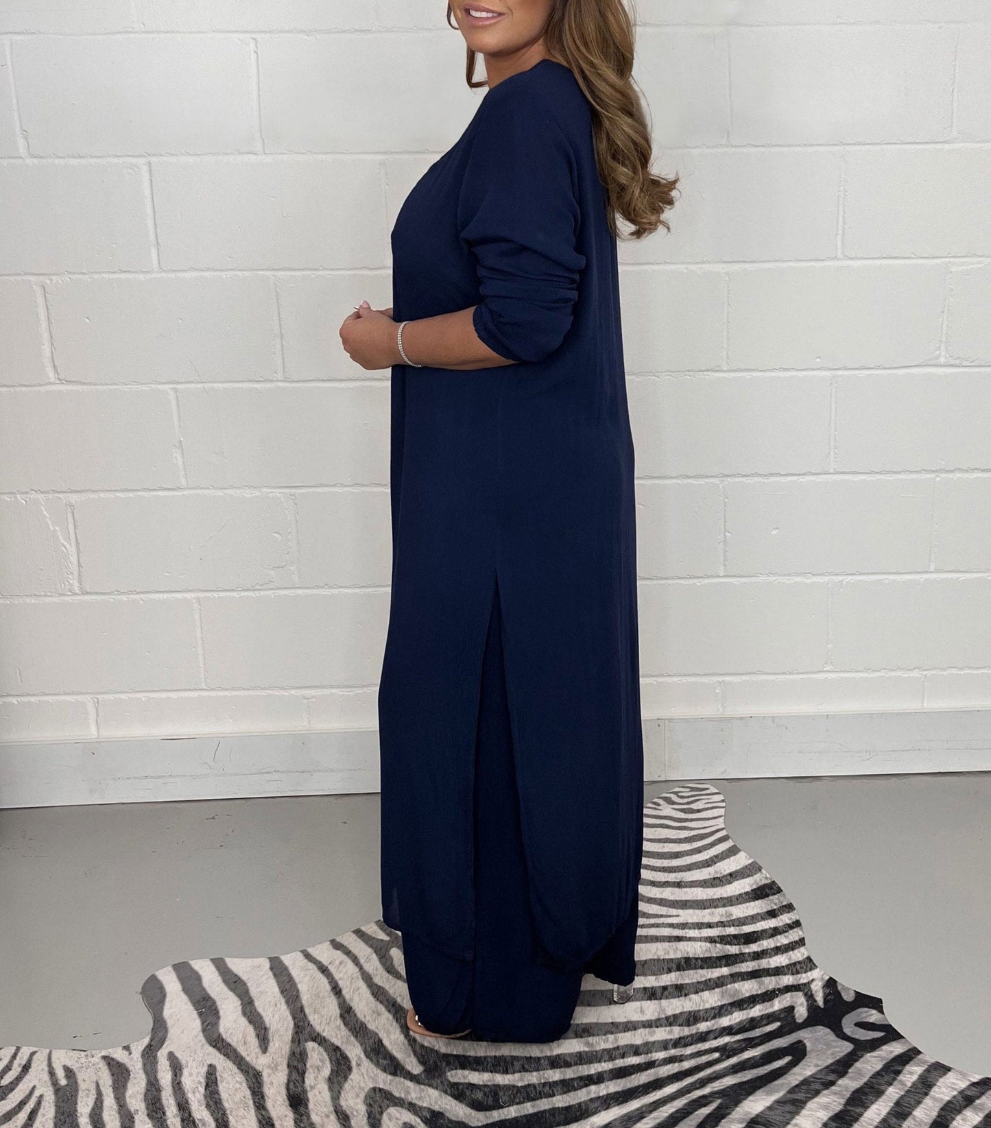 Sienna - Elegant tvådelat set med V-ringning